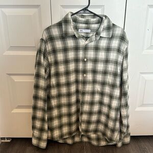 Zara men long shirt